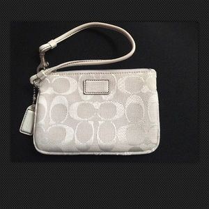 Vintage Coach Wristlet.